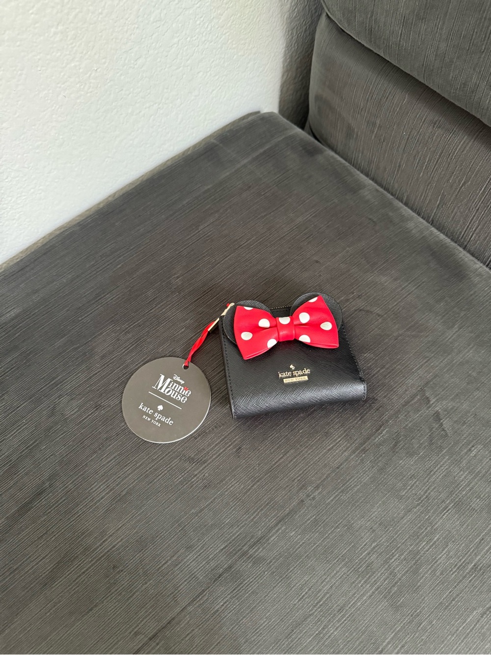 NWT kate spade ksny x Disney Minnie Mouse Adalyn wallet